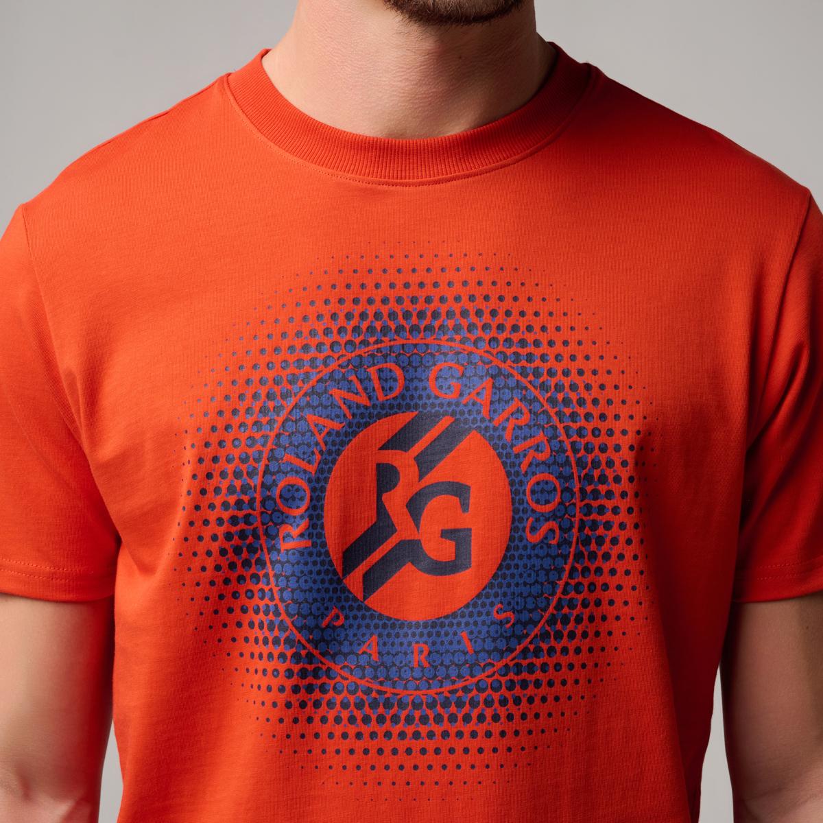 Roland-Garros logo men T-Shirt - Clay | Roland-Garros Store