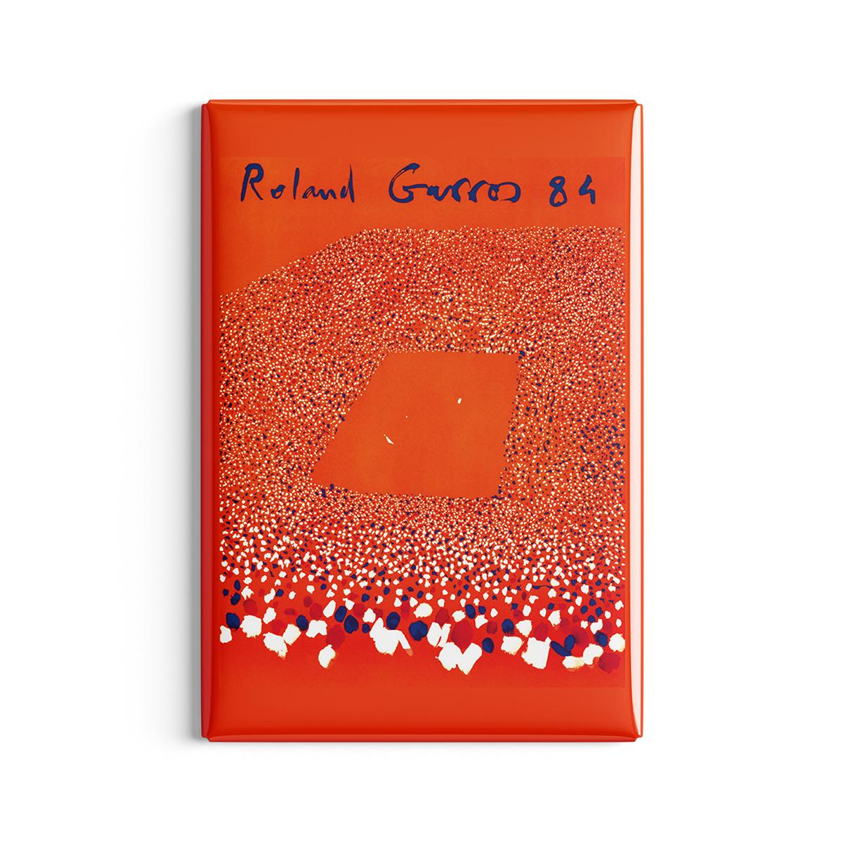 Roland-Garros 1984 Poster Magnet - Multicolor | Roland-Garros Store