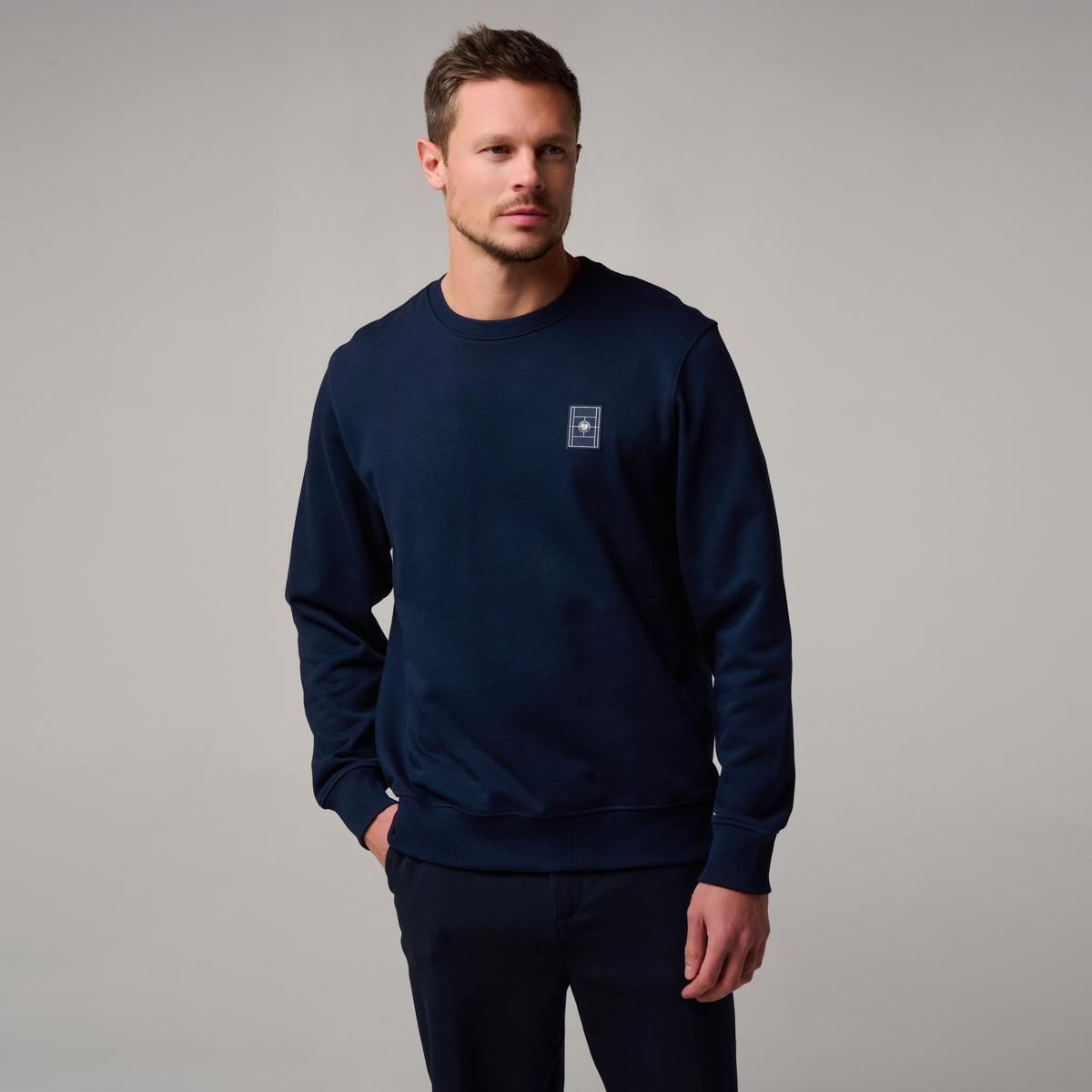 Lacoste x Roland-Garros Club Man Hoodie - Navy blue | Roland
