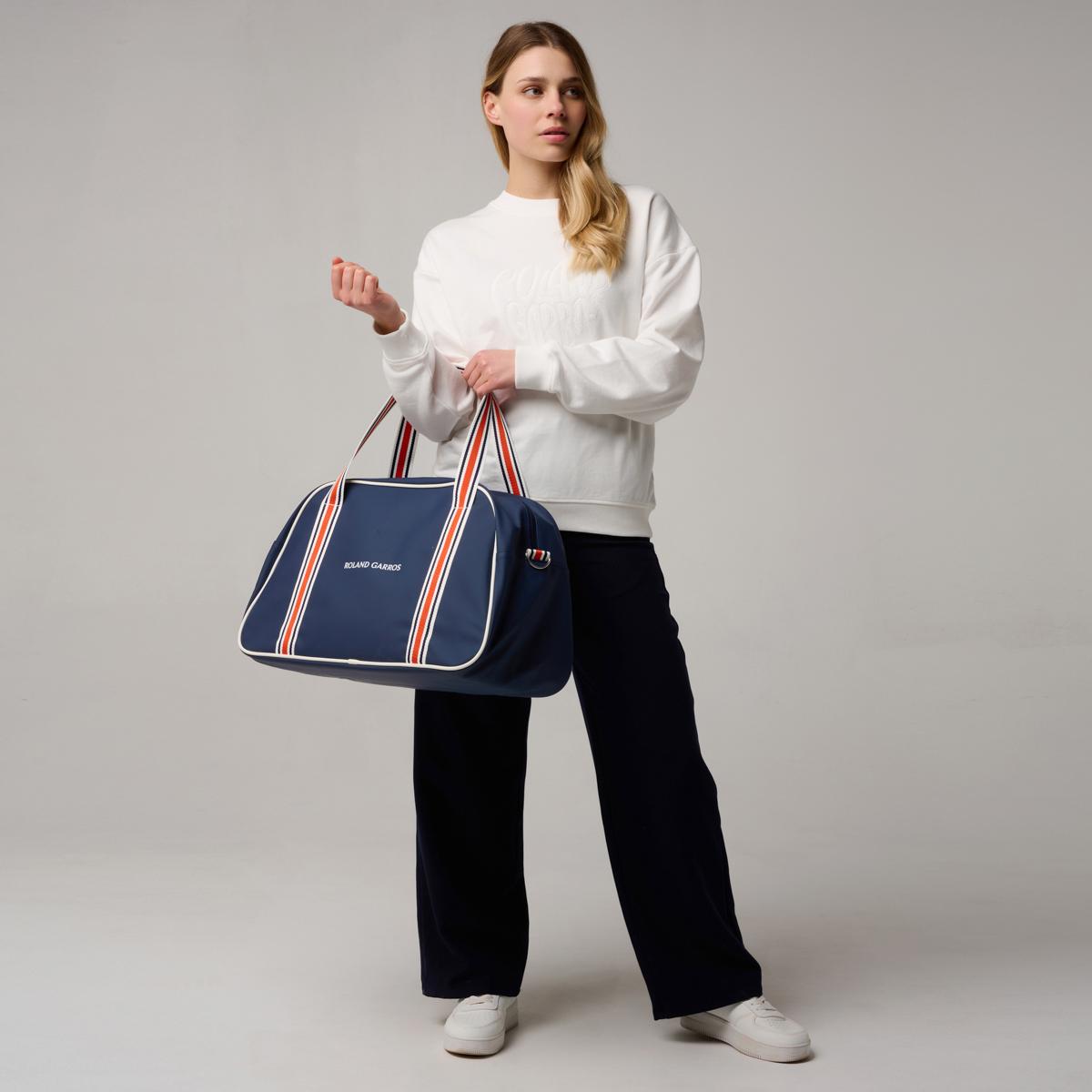 【値下げしました！】ラコステ ROLAND GARROS ボストンバッグ Lacoste x Roland-Garros Club Backpack - Navy blue | Roland-Garros