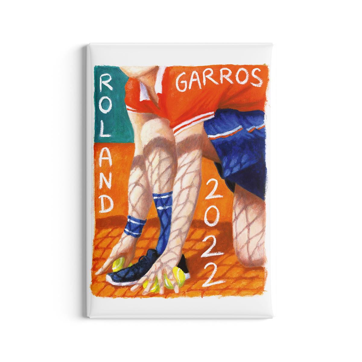 Roland-Garros 2022 Poster Magnet - Multicolor | Roland-Garros Store