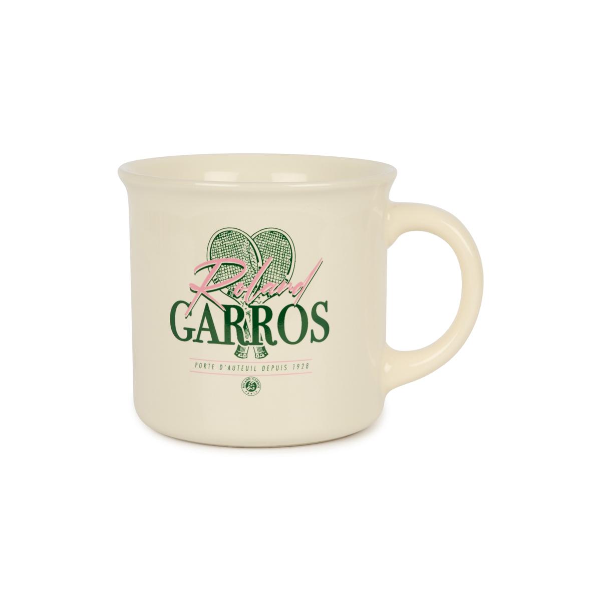 Roland-Garros Rackets Mug - Ecru | Roland-Garros Store