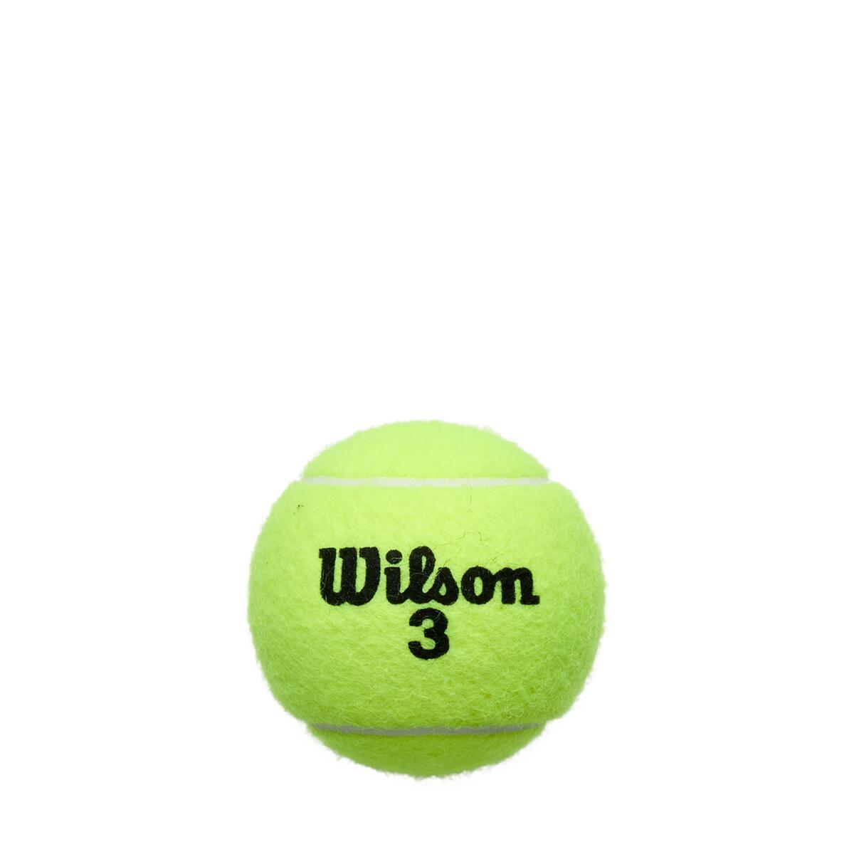4 balls tube all court Wilson x Roland-Garros- Yellow | Roland