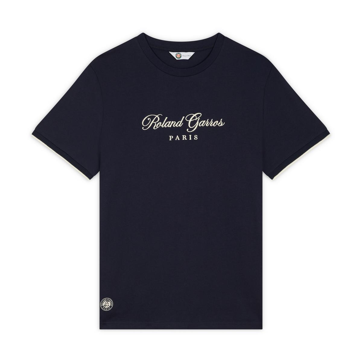 Roland-Garros Heritage men T-Shirt - Navy blue | Roland-Garros Store