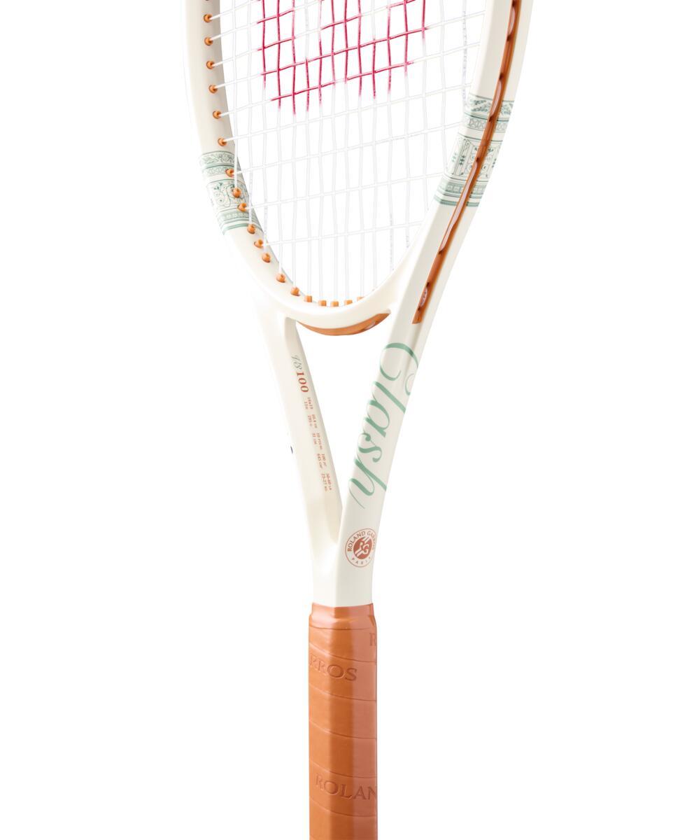 Wilson x Roland-Garros Clash 100 V3 Racquets - Ecru | Roland