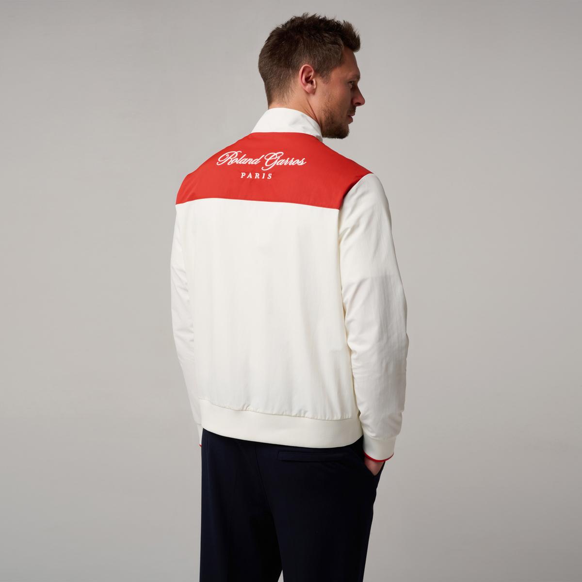 Roland-Garros Heritage men Jacket - Ecru | Roland-Garros Store