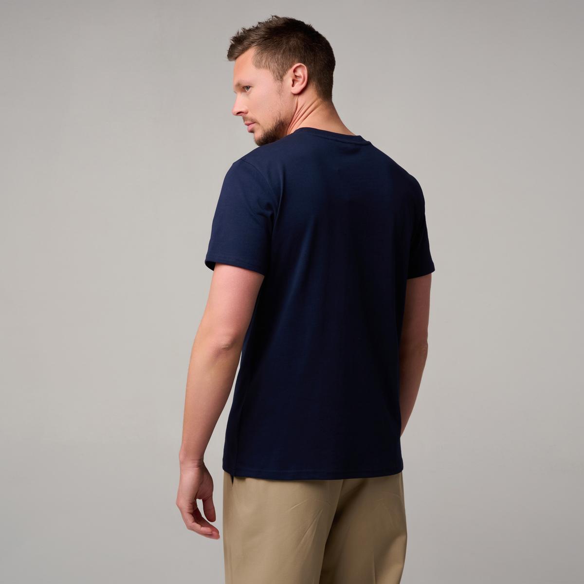 Roland-Garros logo men T-Shirt - Navy blue | Roland-Garros Store