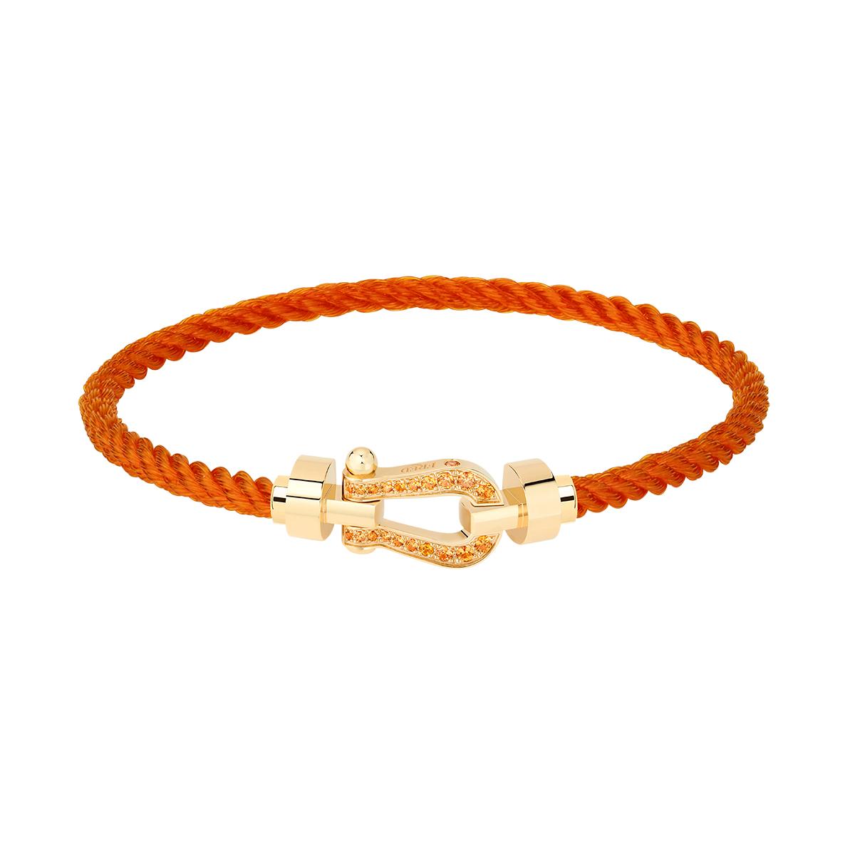 FREDブレスレット FRED Force 10 buckle for Roland-Garros - Medium Model 18K yellow