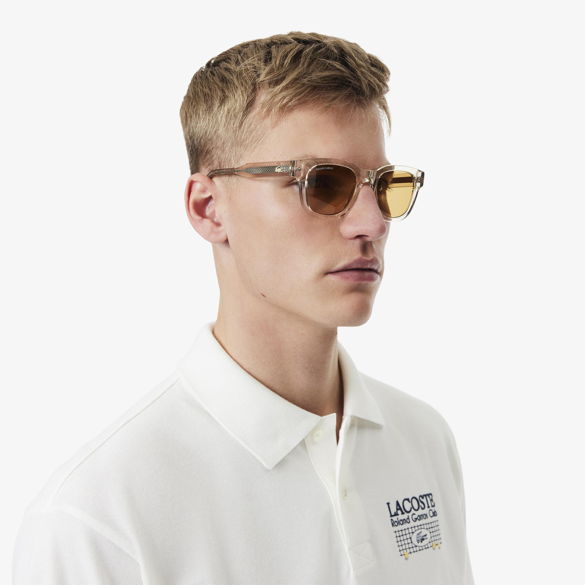 Lacoste x Roland-Garros men Sunglasses - Beige | Roland-Garros Store