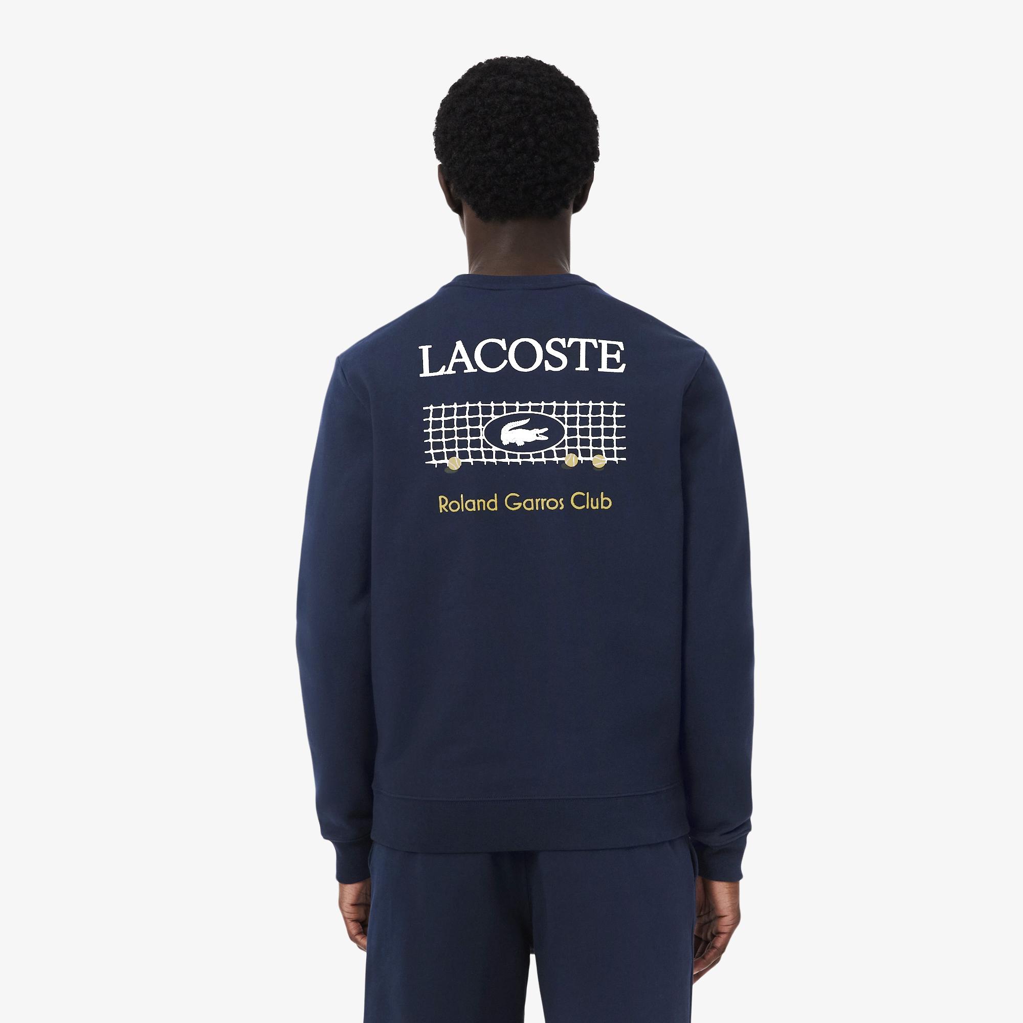 Lacoste x Roland-Garros Club unisex Sweatshirt - Navy blue