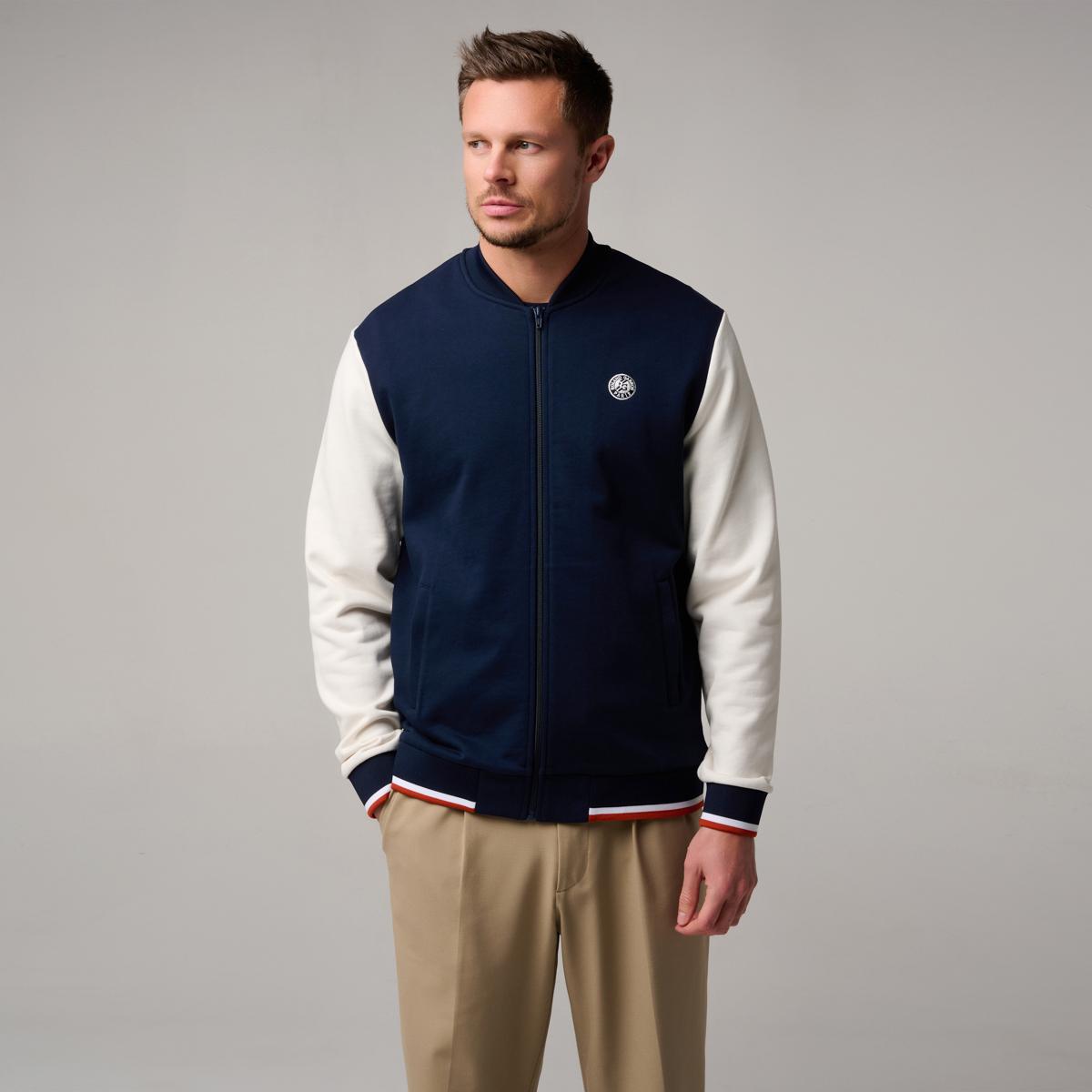 Roland-Garros Coach Essentiel Man Jacket - Navy blue | Roland