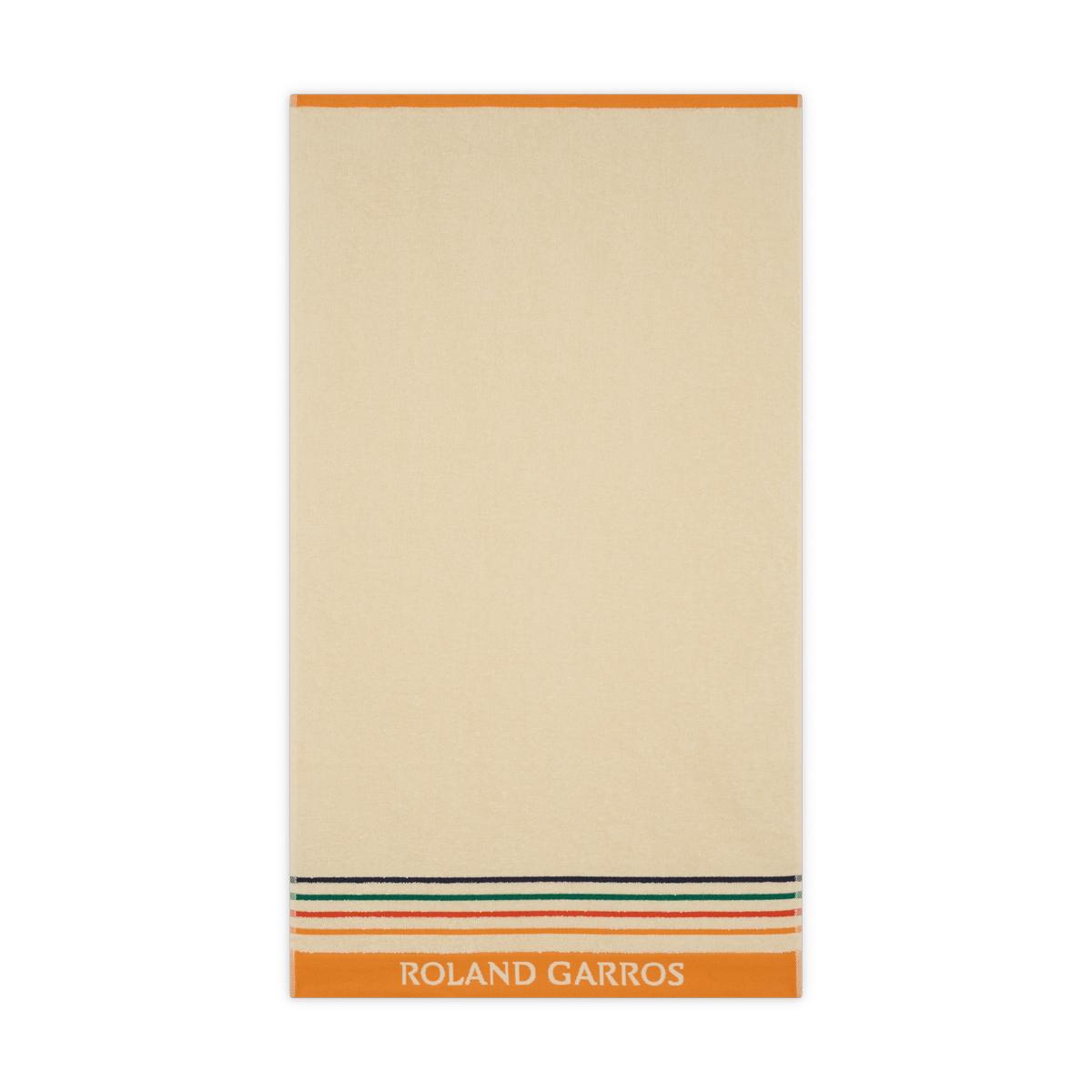 Carre Blanc x Roland-Garros Color Lines Players' towel - Beige