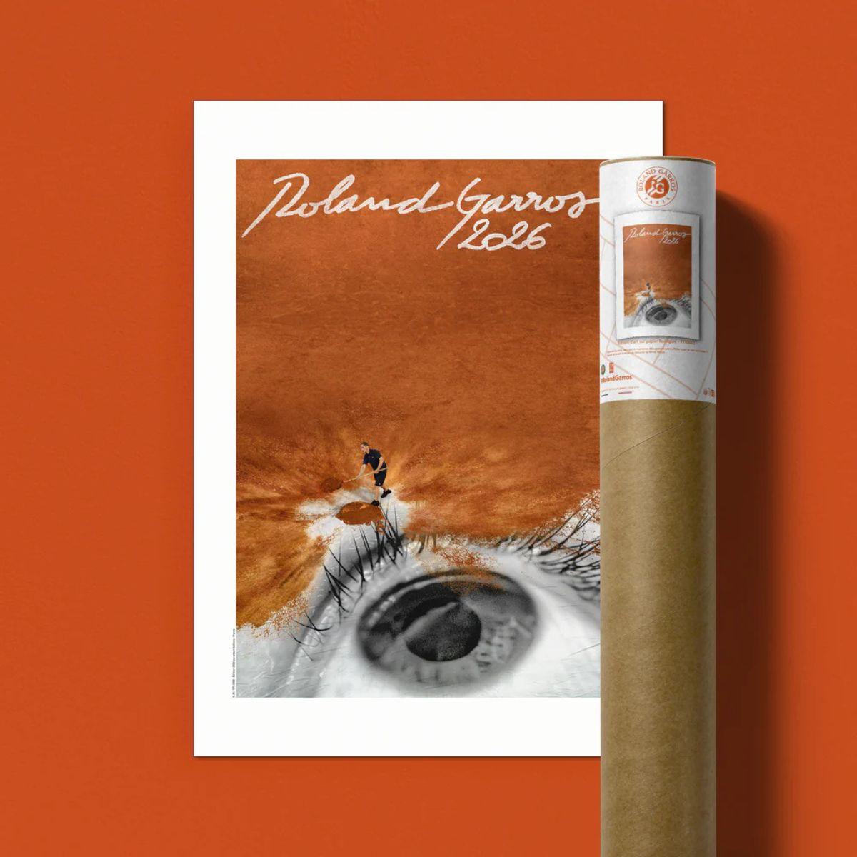 ROLAND GARROS 2015 ポスター Oneart x Roland-Garros RG 2015 Poster50x70 cm in tub - Clay