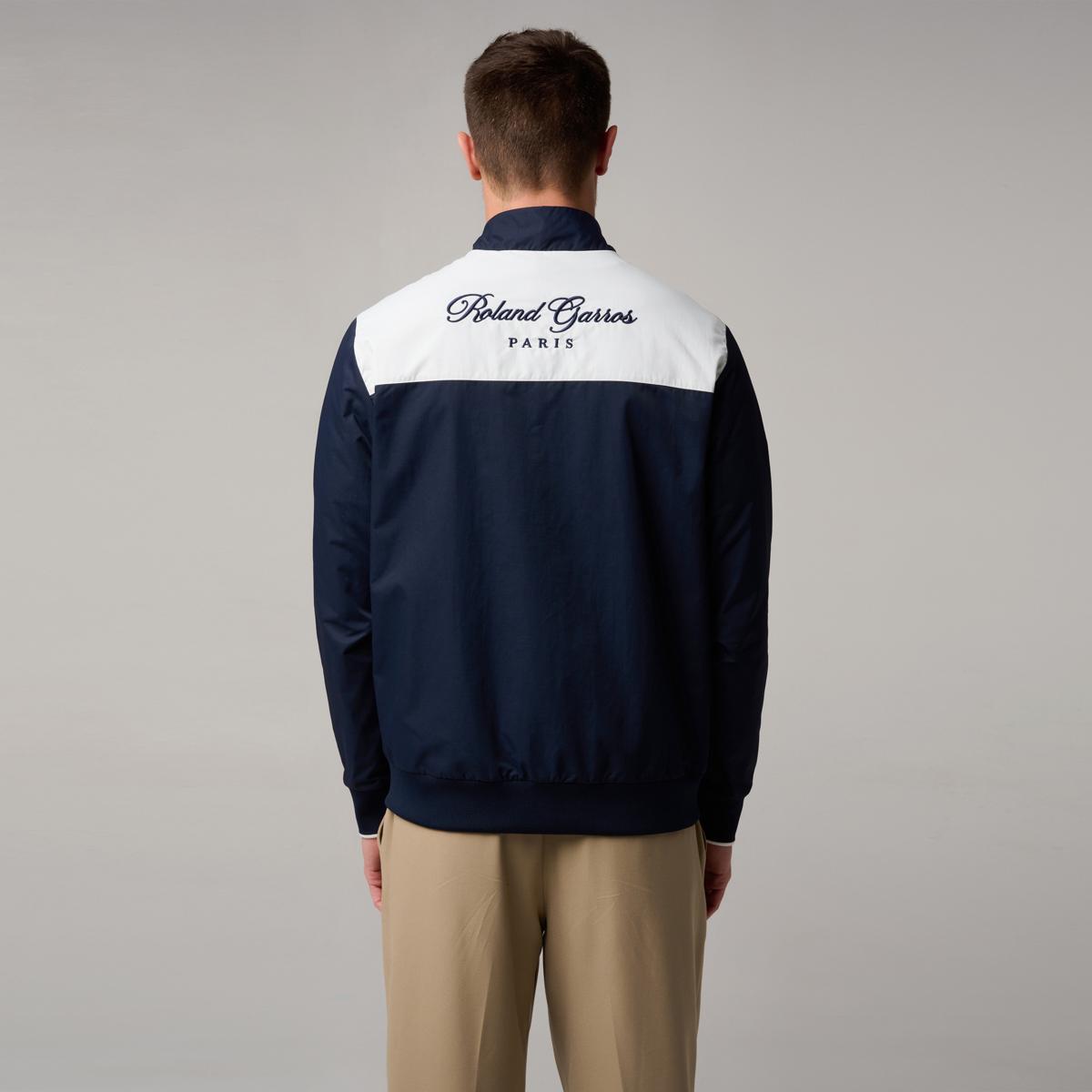 Roland-Garros Heritage men Jacket - Navy blue | Roland-Garros Store