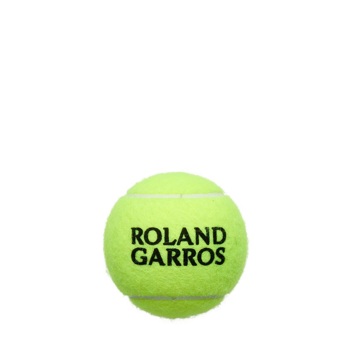 4 balls tube all court Wilson x Roland-Garros- Yellow | Roland