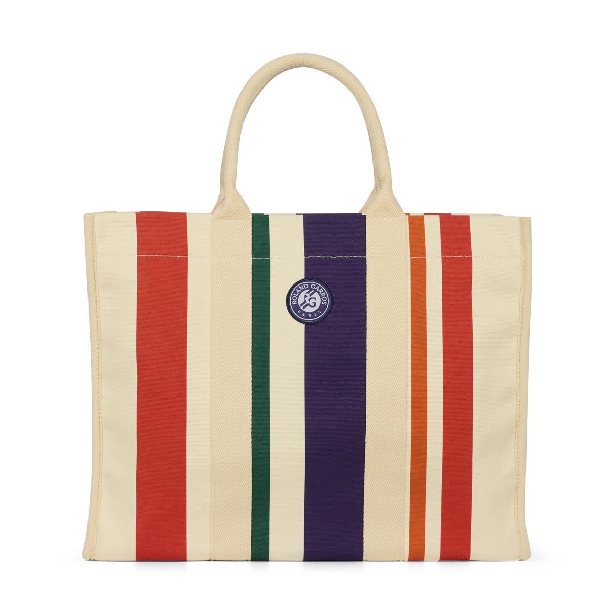 Lacoste x Roland-Garros Shopping bag - Navy blue | Roland-Garros Store