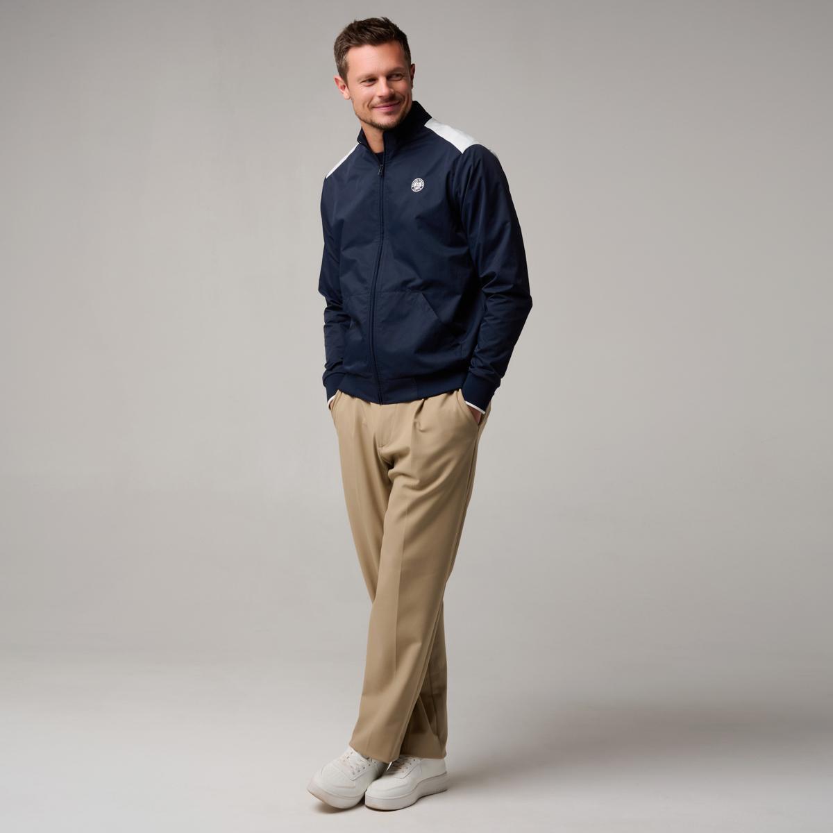 Roland-Garros Heritage men Jacket - Navy blue | Roland-Garros Store