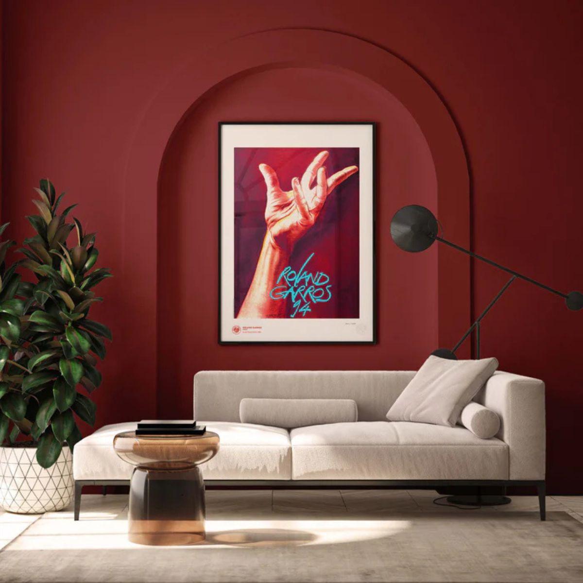 Oneart x Roland-Garros RG 2008 Postcard10.5x14.8 cm - Clay