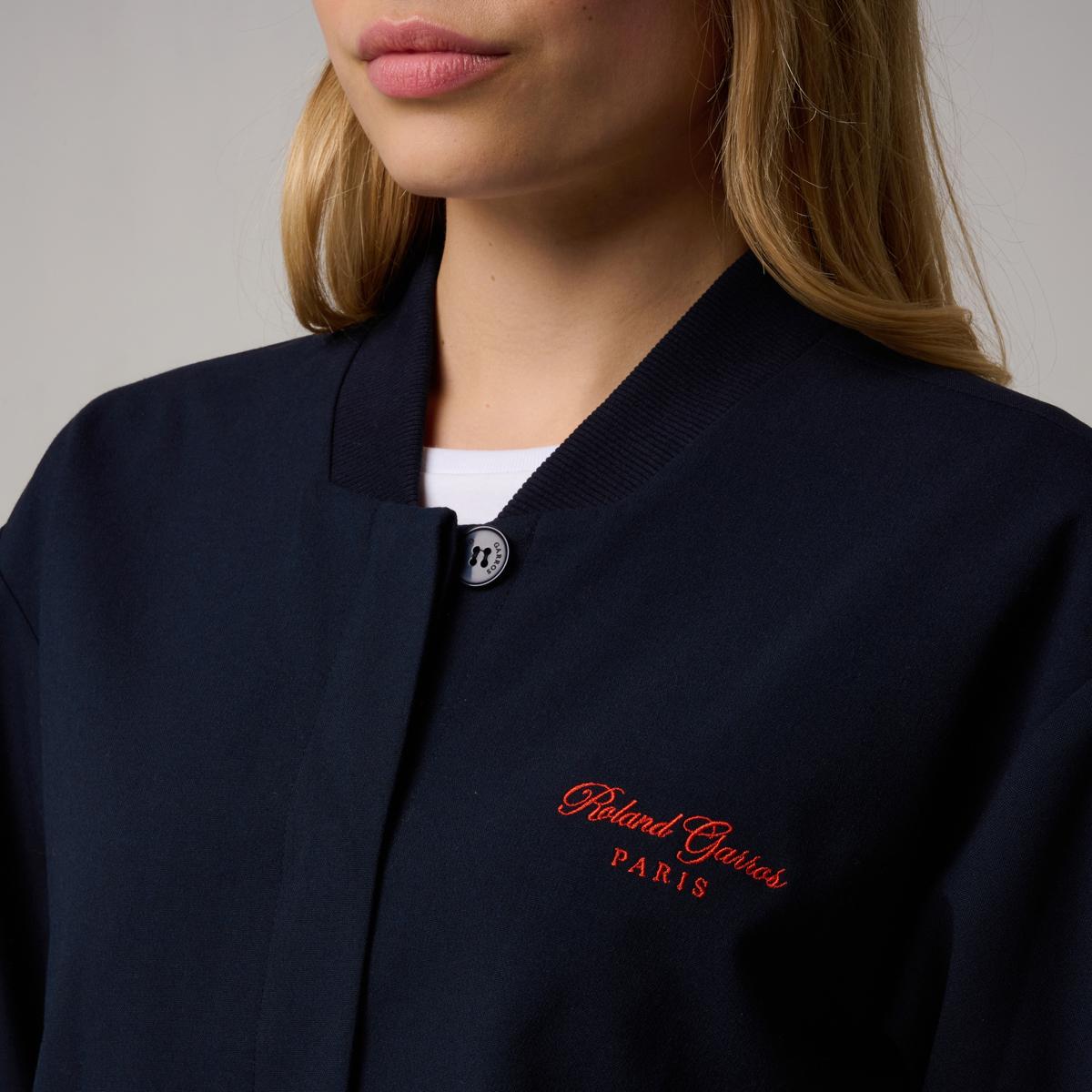 Roland-Garros woman folding windbreaker - Navy | Roland-Garros Store