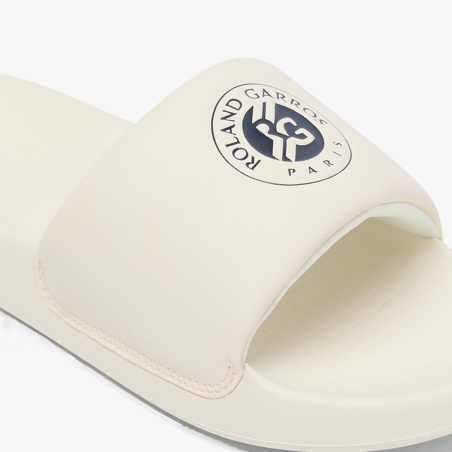 Lacoste x Roland-Garros Serve men Flip-flops - White | Roland