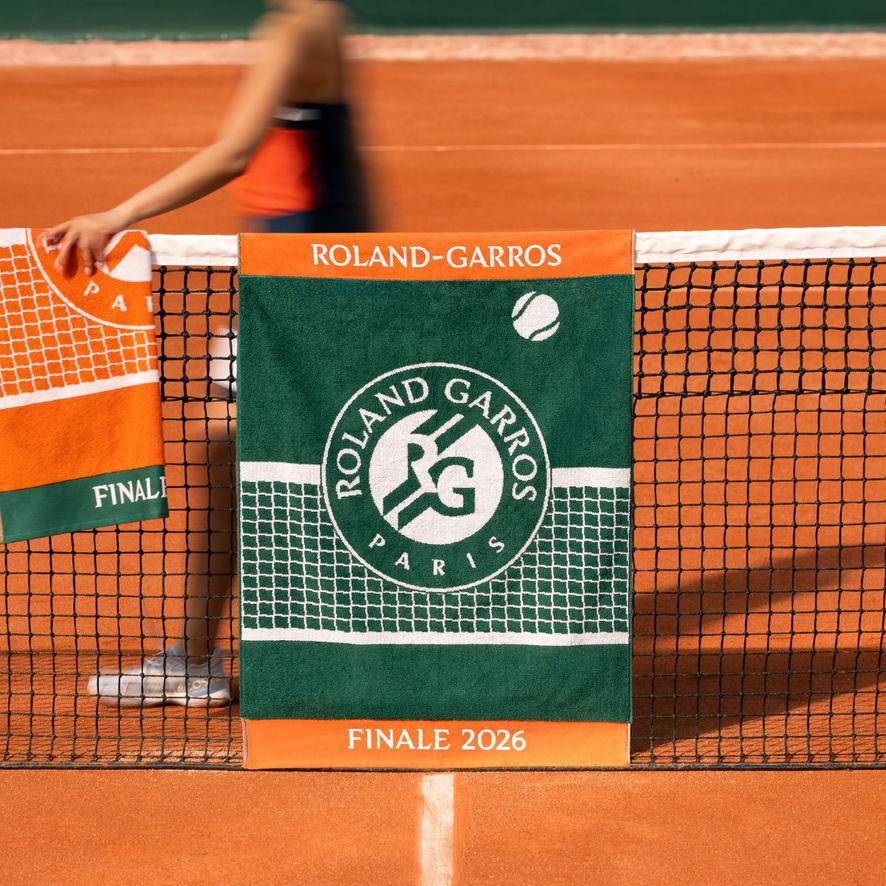 2025 Roland-Garros Final Player Towel - Green | Roland-Garros Store