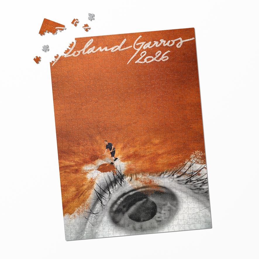 アートポスターno1（14598） Roland-Garros 2026 Poster Puzzle - Multicolor | Roland-Garros Store