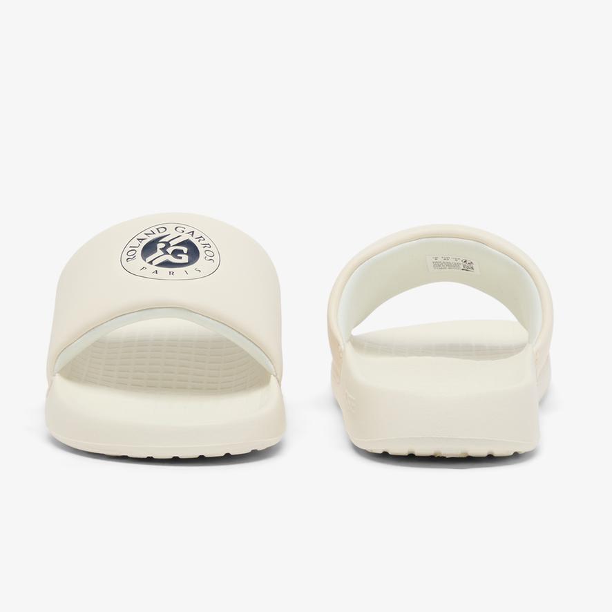 Lacoste x Roland-Garros Serve men Flip-flops - White | Roland