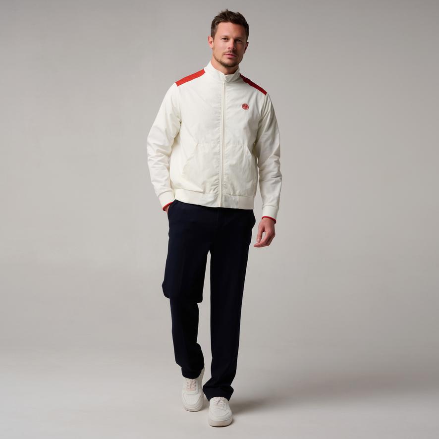 Roland-Garros Heritage men Jacket - Ecru | Roland-Garros Store