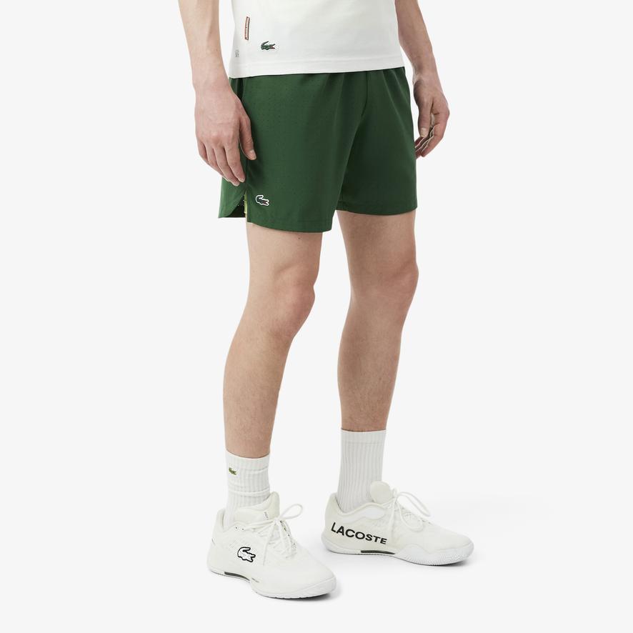 Lacoste x Roland-Garros Performance Short - Green | Roland-Garros