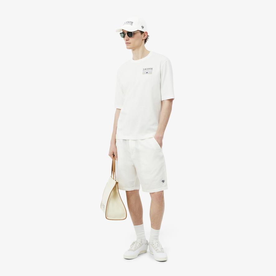 Lacoste x Roland-Garros Club Cap - Ecru | Roland-Garros Store
