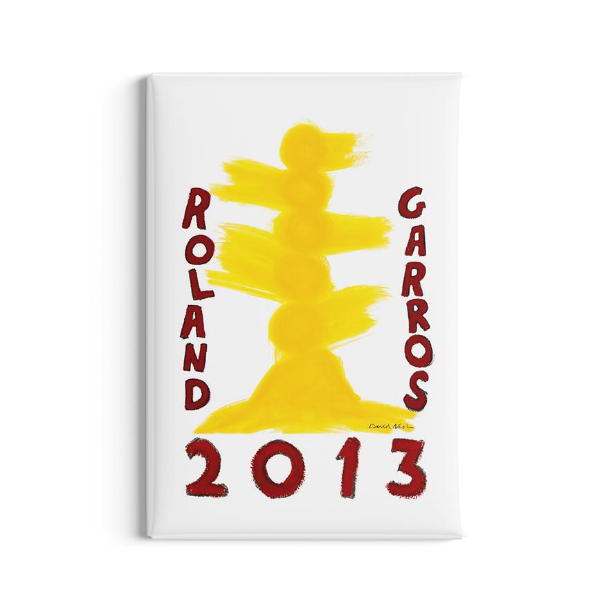 Roland-Garros 2013 Poster Magnet - Multicolor | Roland-Garros Store