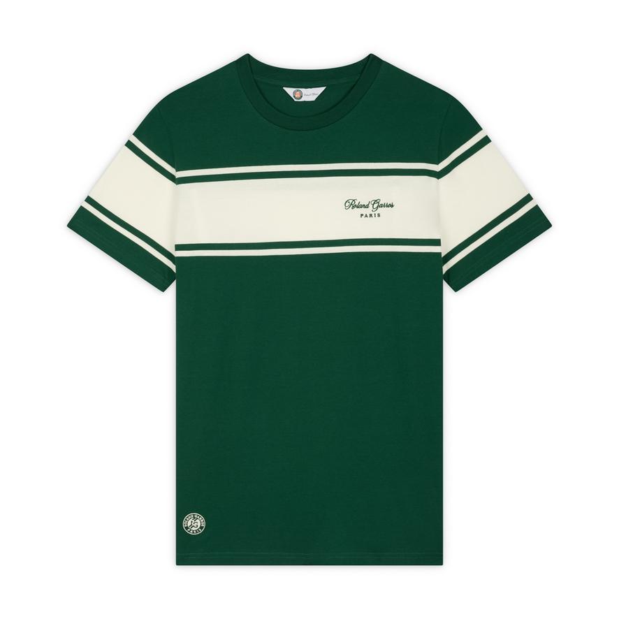 Roland-Garros Heart Heritage men T-Shirt - Green | Roland-Garros Store