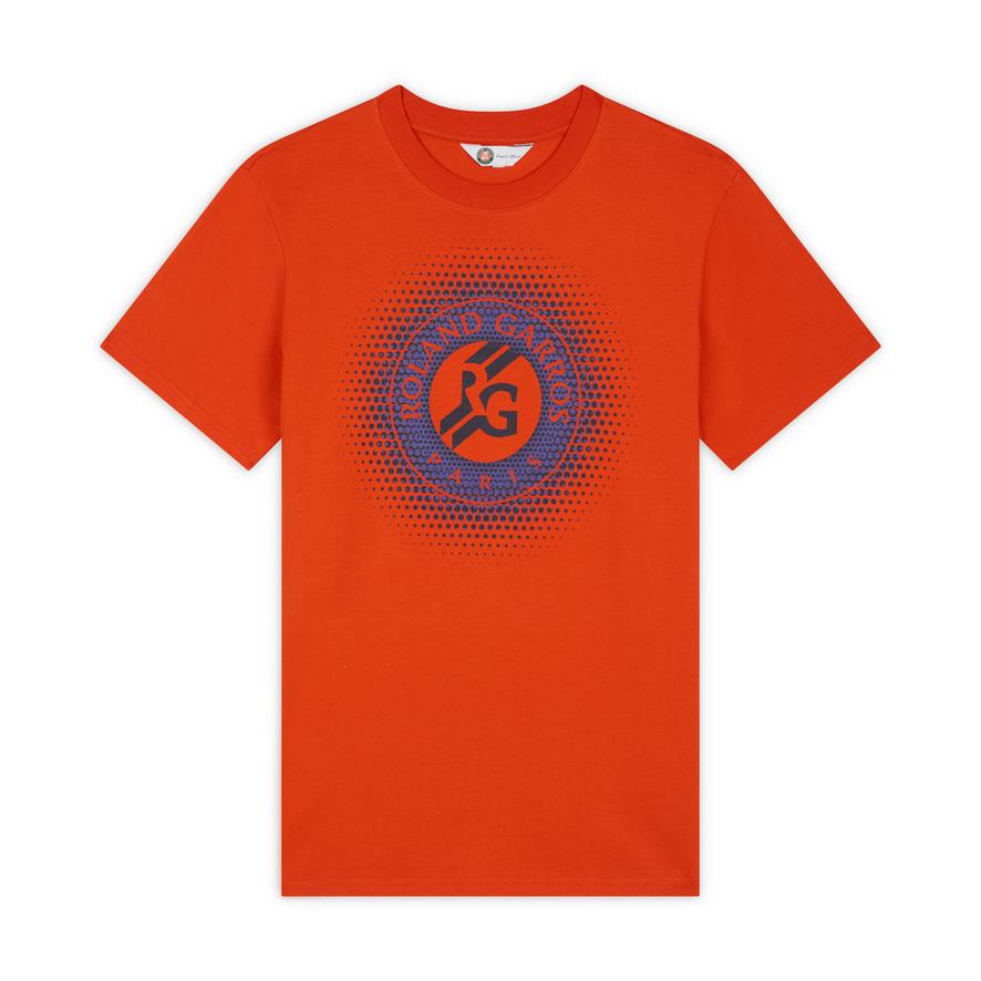 Roland-Garros logo men T-Shirt - Clay | Roland-Garros Store