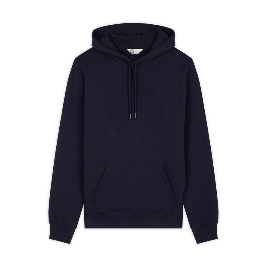Roland-Garros embossed logo men Sweatshirt - Navy blue | Roland