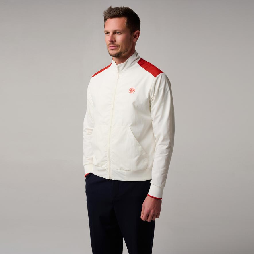 Roland-Garros Heritage men Jacket - Ecru | Roland-Garros Store