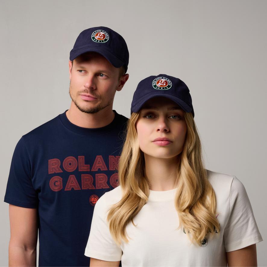 Roland-Garros Logo Cap - Navy blue | Roland-Garros Store