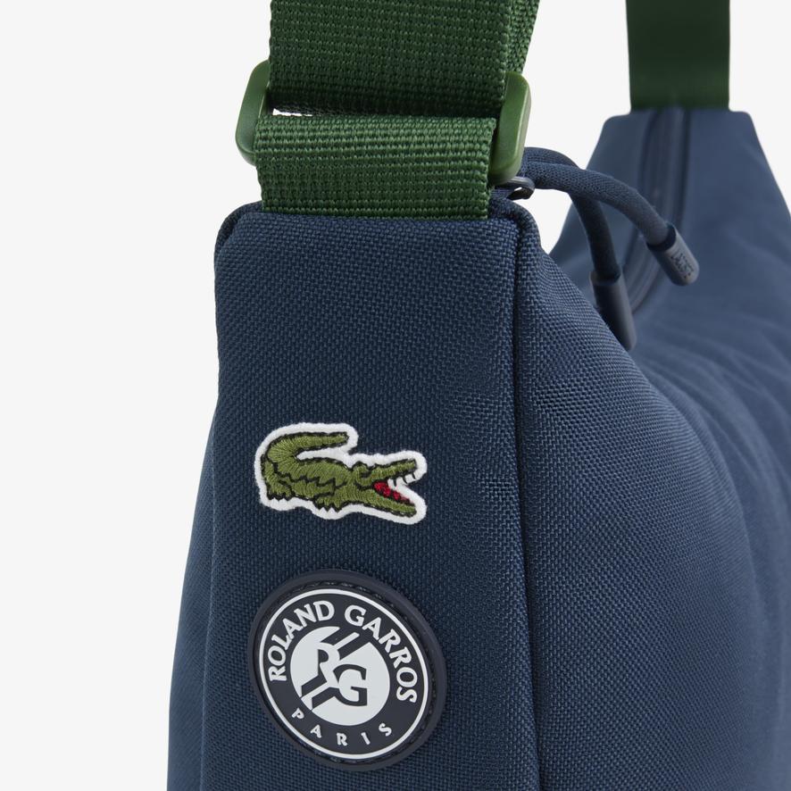 Lacoste x Roland-Garros Club Shoulder Bag - Navy blue | Roland