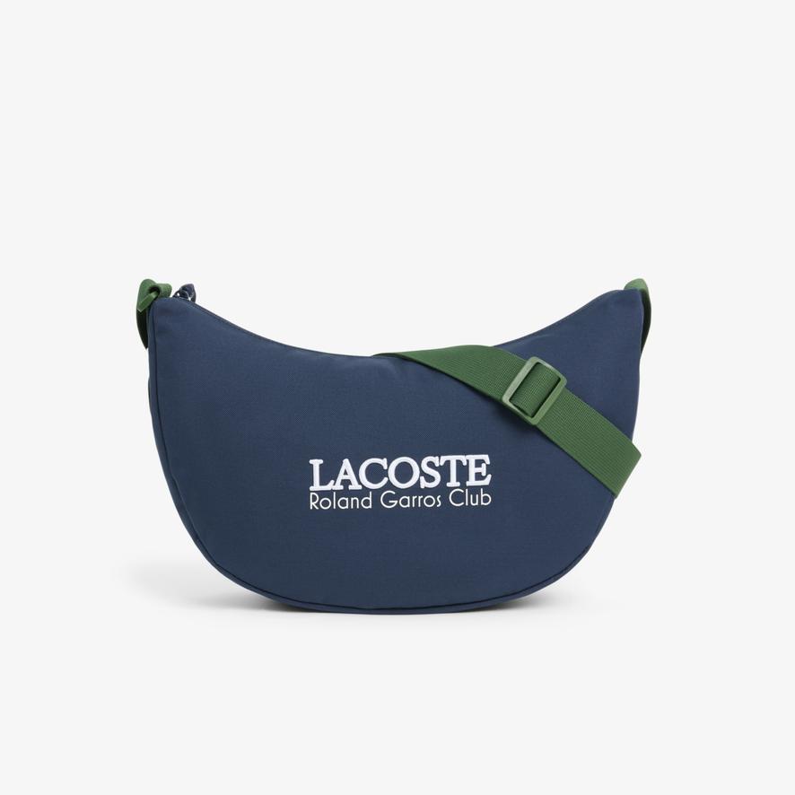 Lacoste x Roland-Garros Club Shoulder Bag - Navy blue | Roland