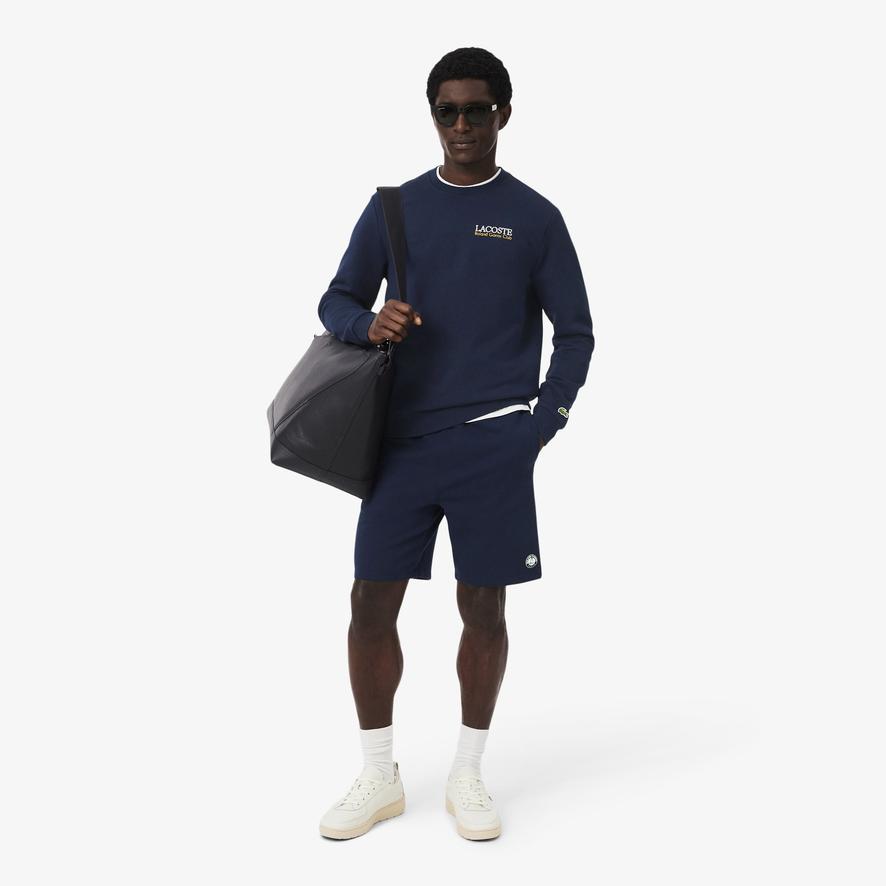 Lacoste x Roland-Garros Club unisex Sweatshirt - Navy blue