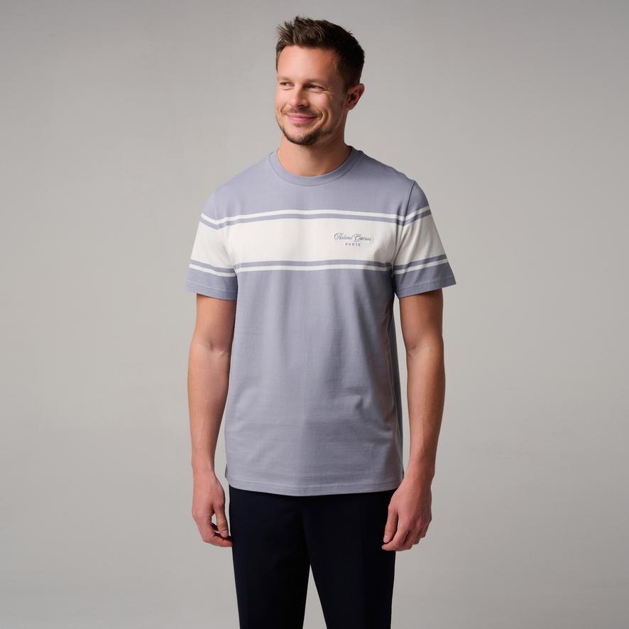 Roland-Garros Heart Heritage men T-Shirt - Gray | Roland-Garros Store