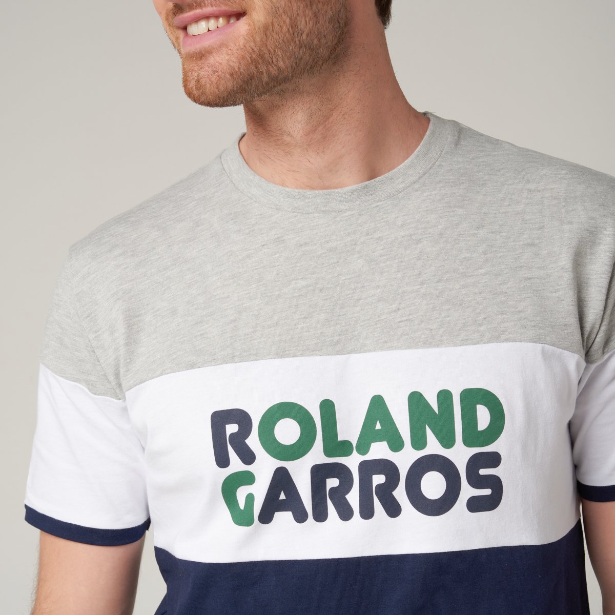 Marine T-Shirt Roland-Garros Signature 2019 Homme 