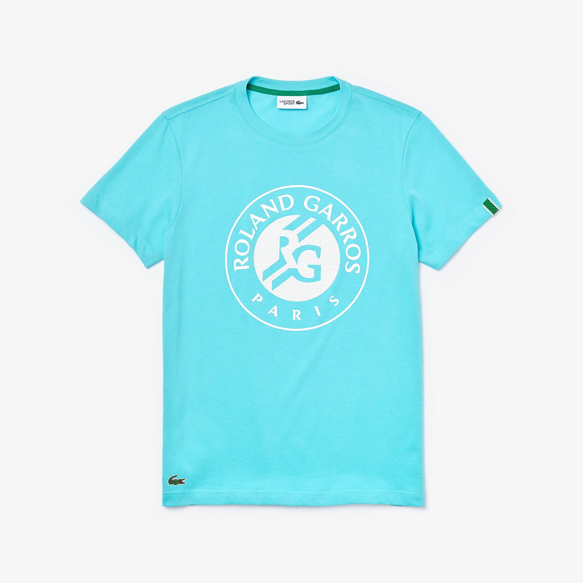 Lacoste x Roland Garros T-shirt with logo print - light ...