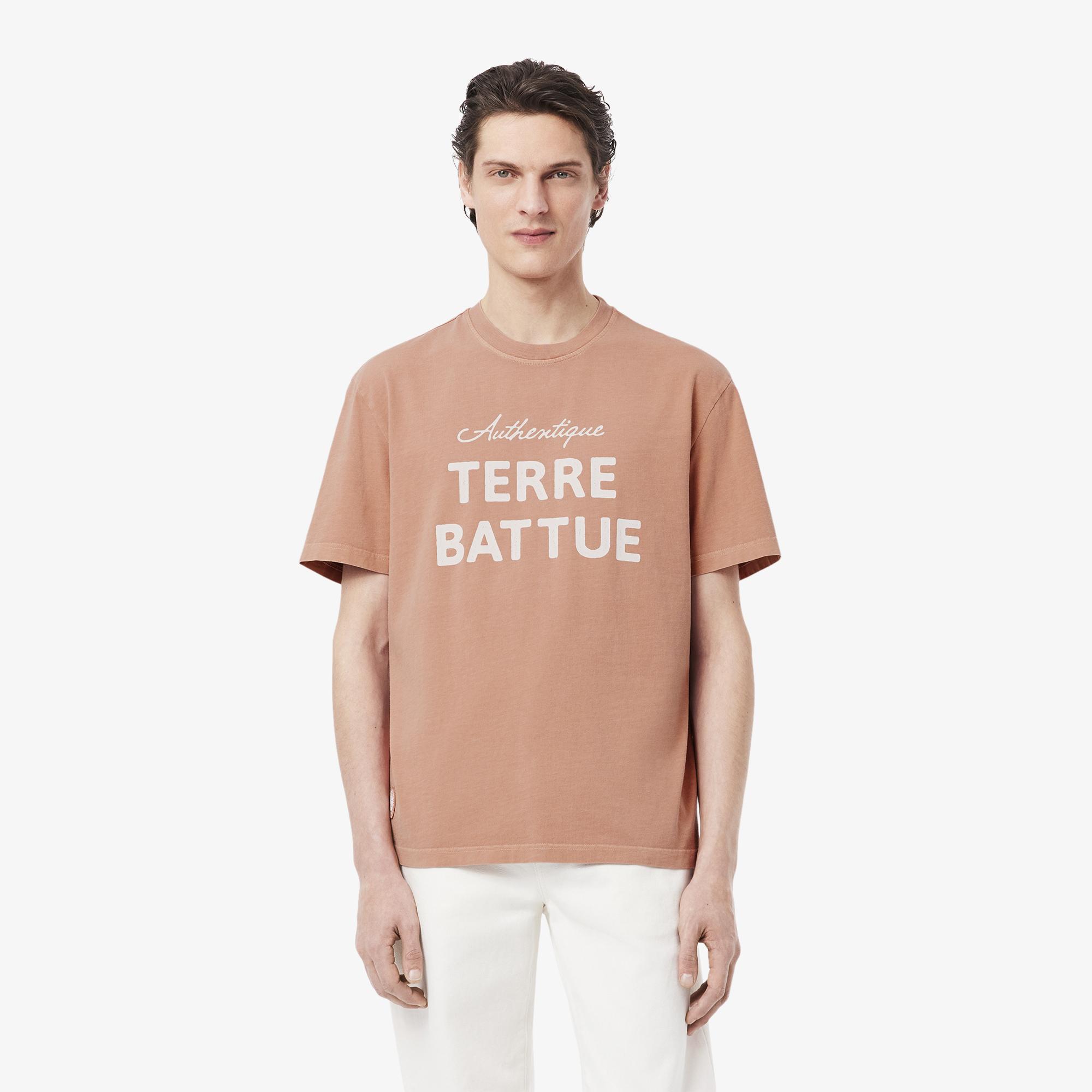 ★LACOSTE★ Women's Relaxed Fit Clay Croc Short Sleeve T-Shi ☆LACOSTE☆ Women's Relaxed Fit Clay Croc Short Sleeve T-Shi