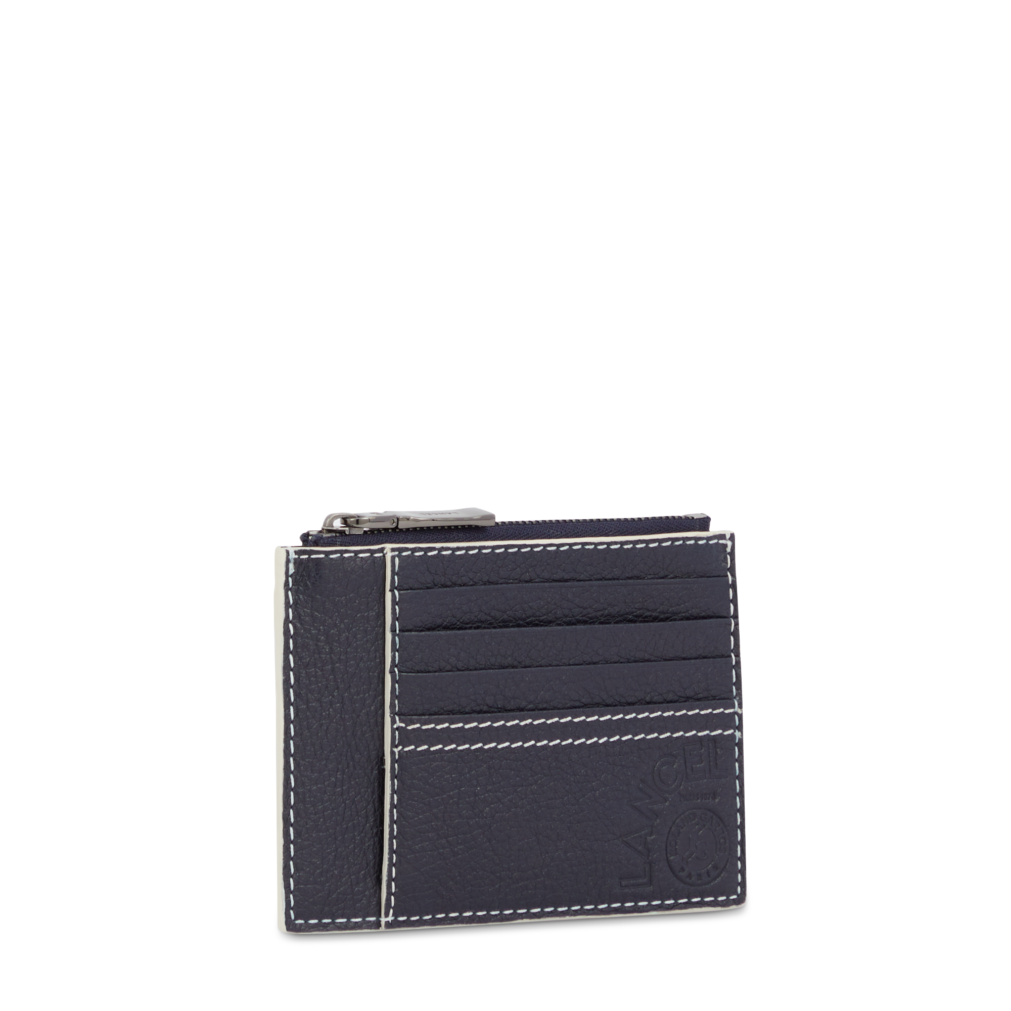 Lancel zipped cardholder for Roland-Garros - Navy | Roland-Garros