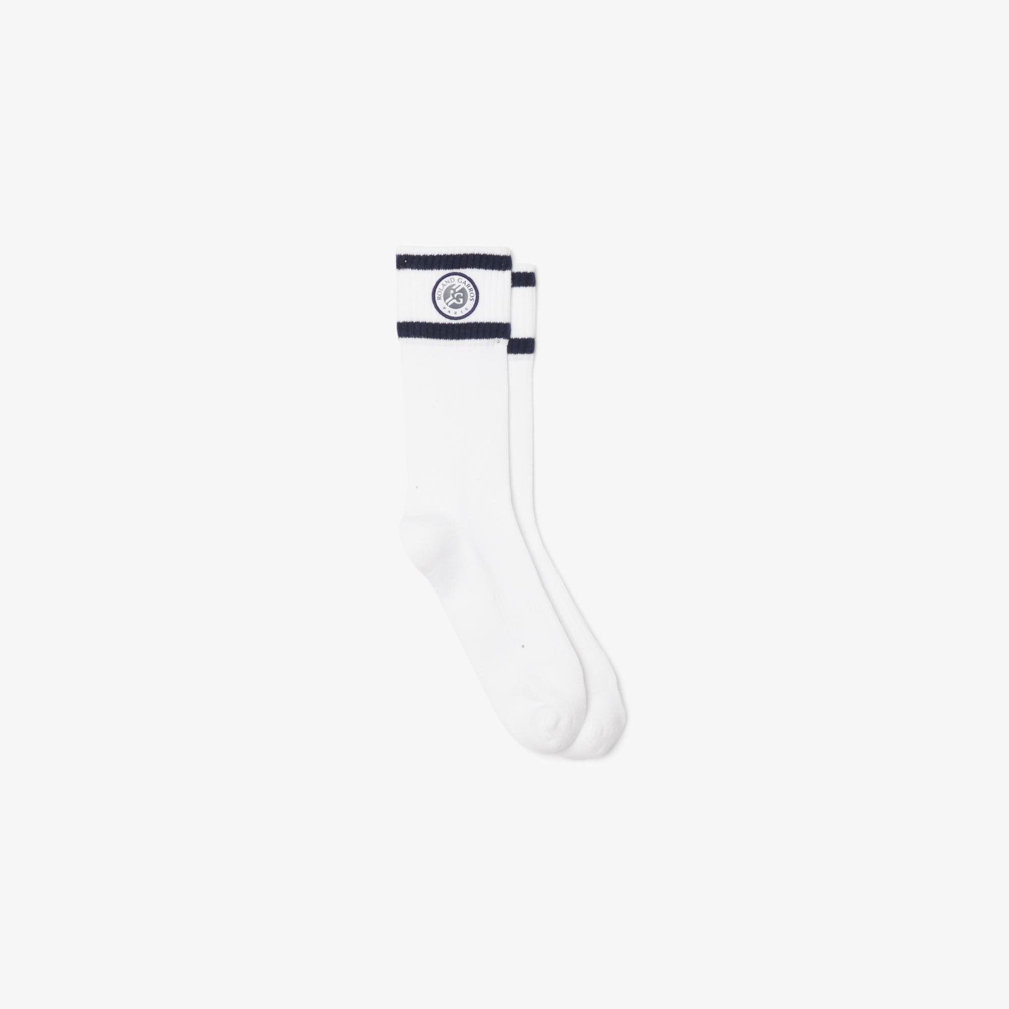 Lacoste x Roland-Garros Performance Unisex Socks - White