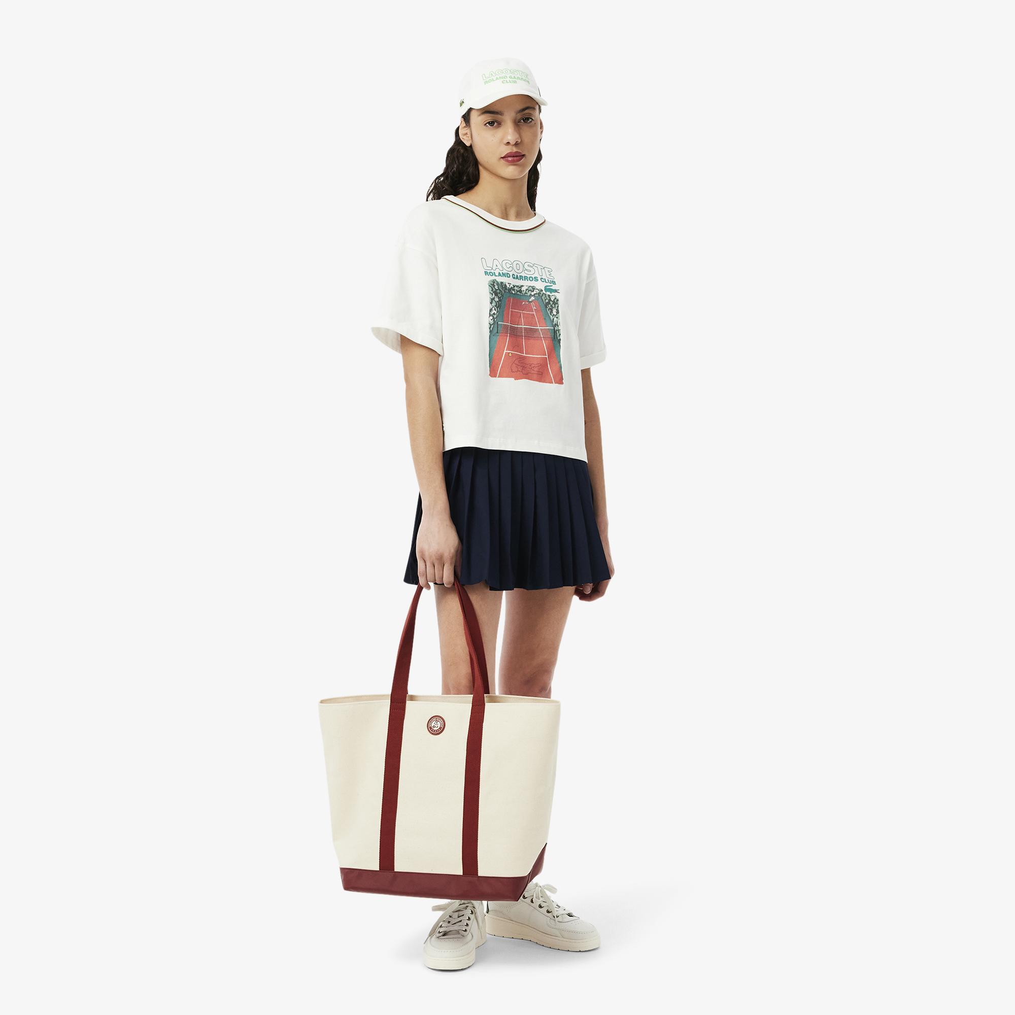 Lacoste x Roland-Garros Shopping bag - Ecru | Roland-Garros