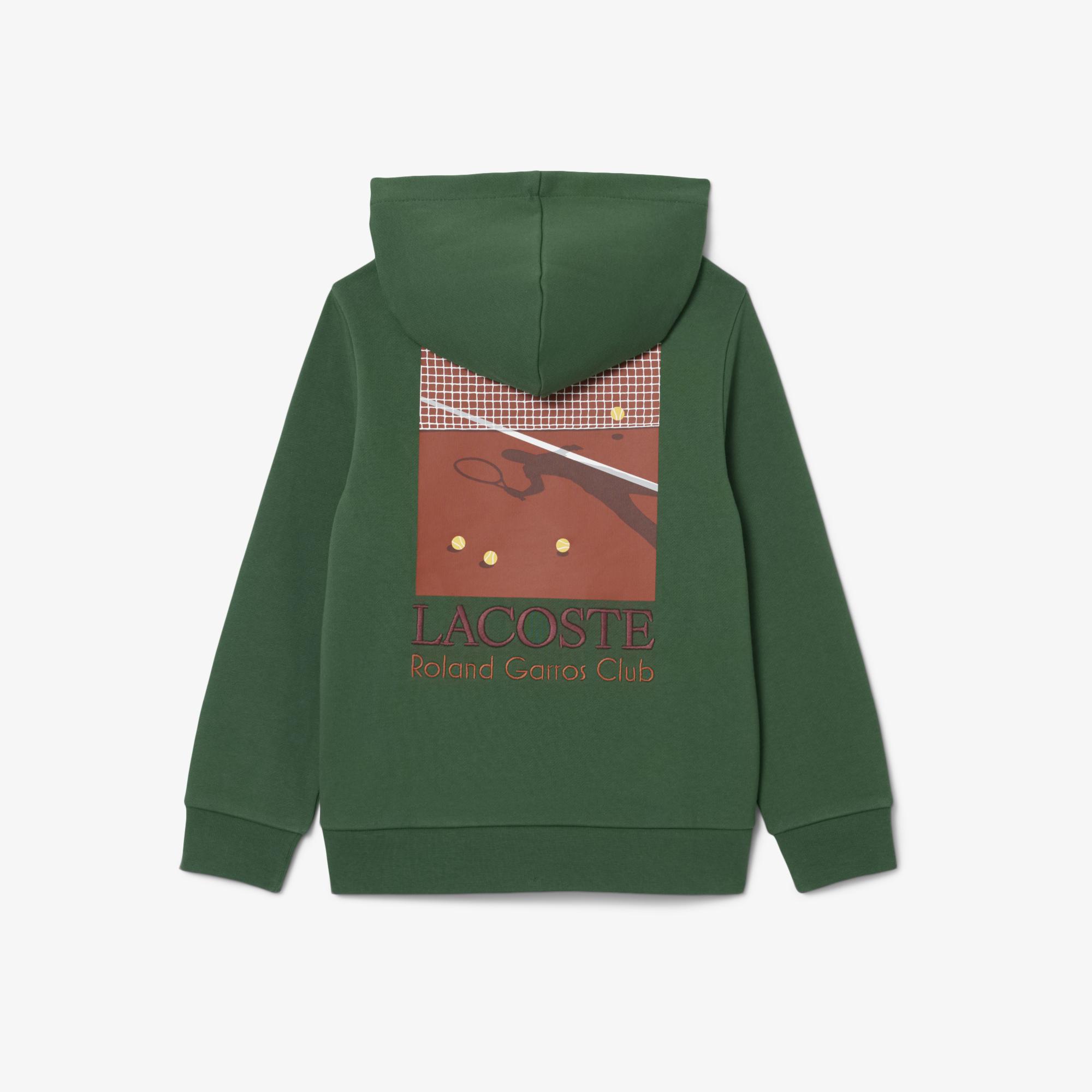 Lacoste x Roland-Garros Club kids Sweatshirt - Green | Roland