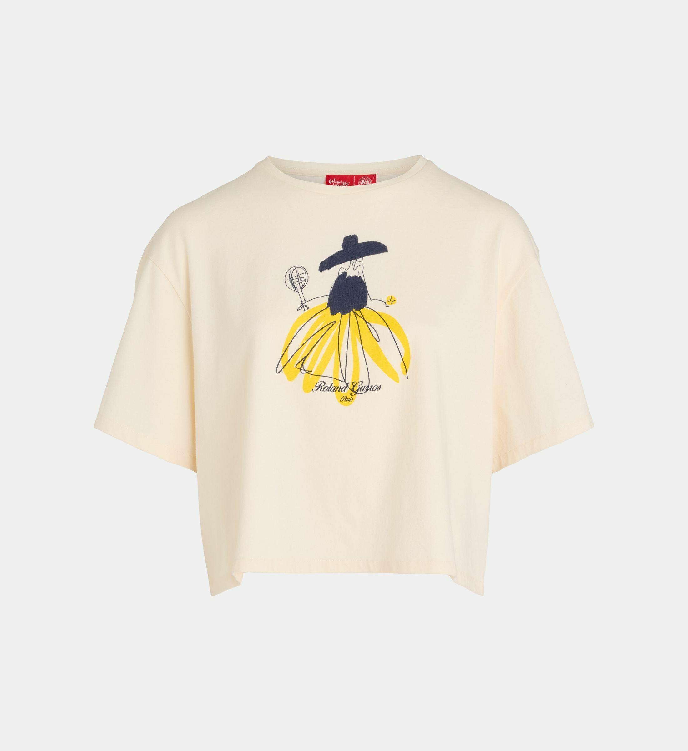 Galeries Lafayette x Roland-Garros Woman T-Shirt - White