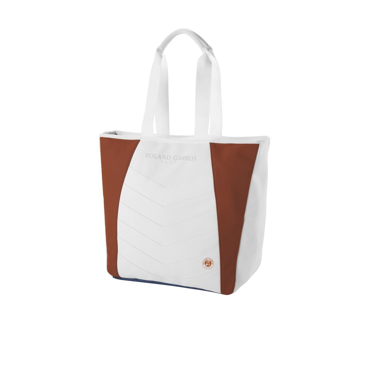 Wilson x Roland Garros Totebag racquet bag Ecru and Blue