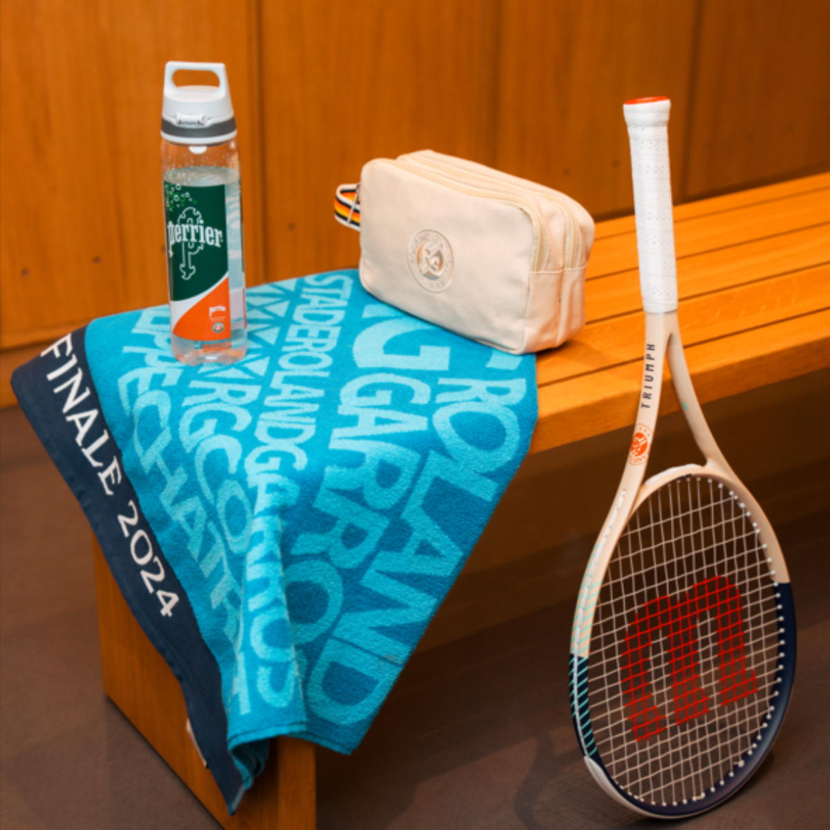 Player's Final Towel Carre Blanc x Roland Garros - Blue | Roland